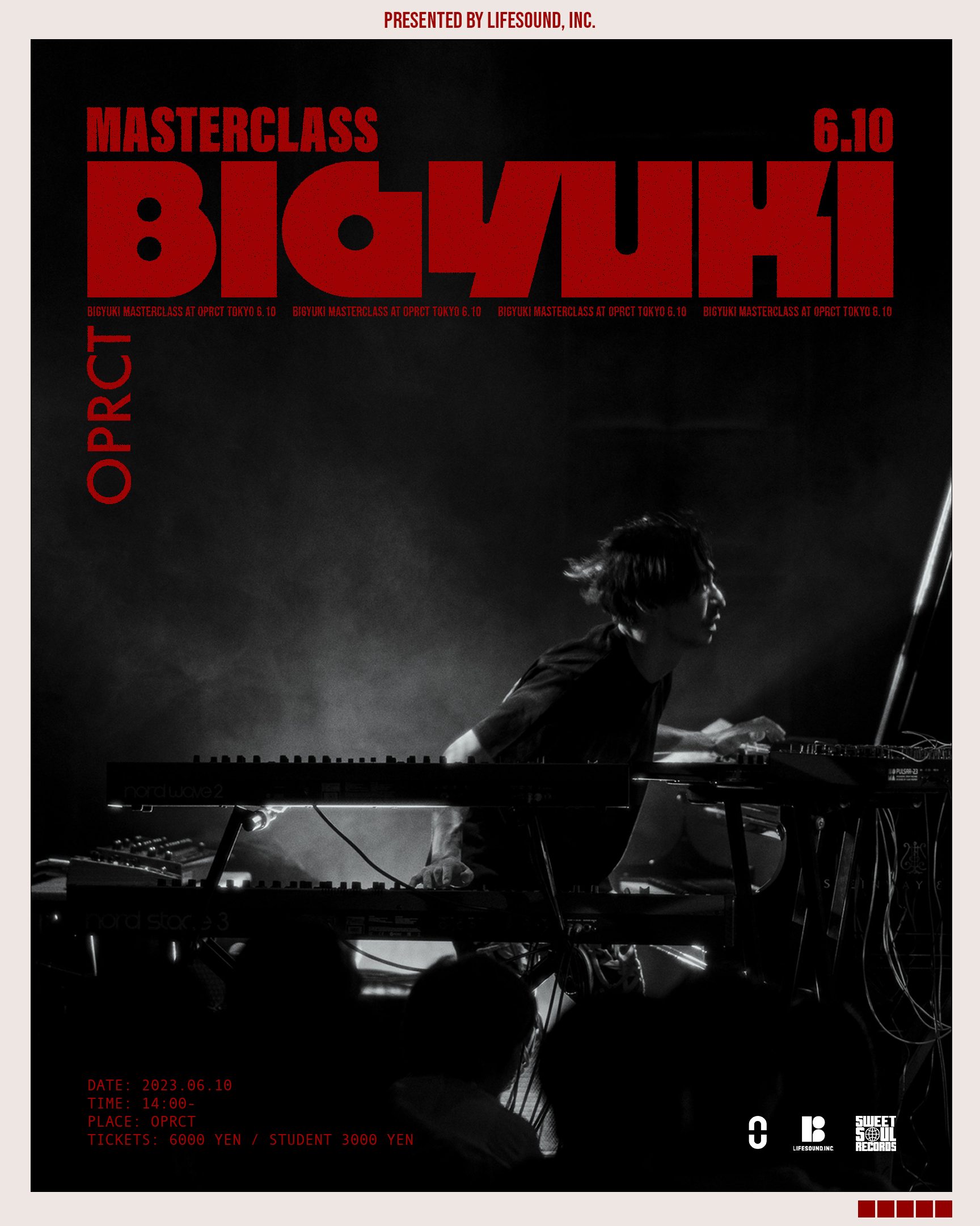 BIGYUKI MASTERCLASS with Short Live Set 2023.6.10 @OPRCT – SWEET