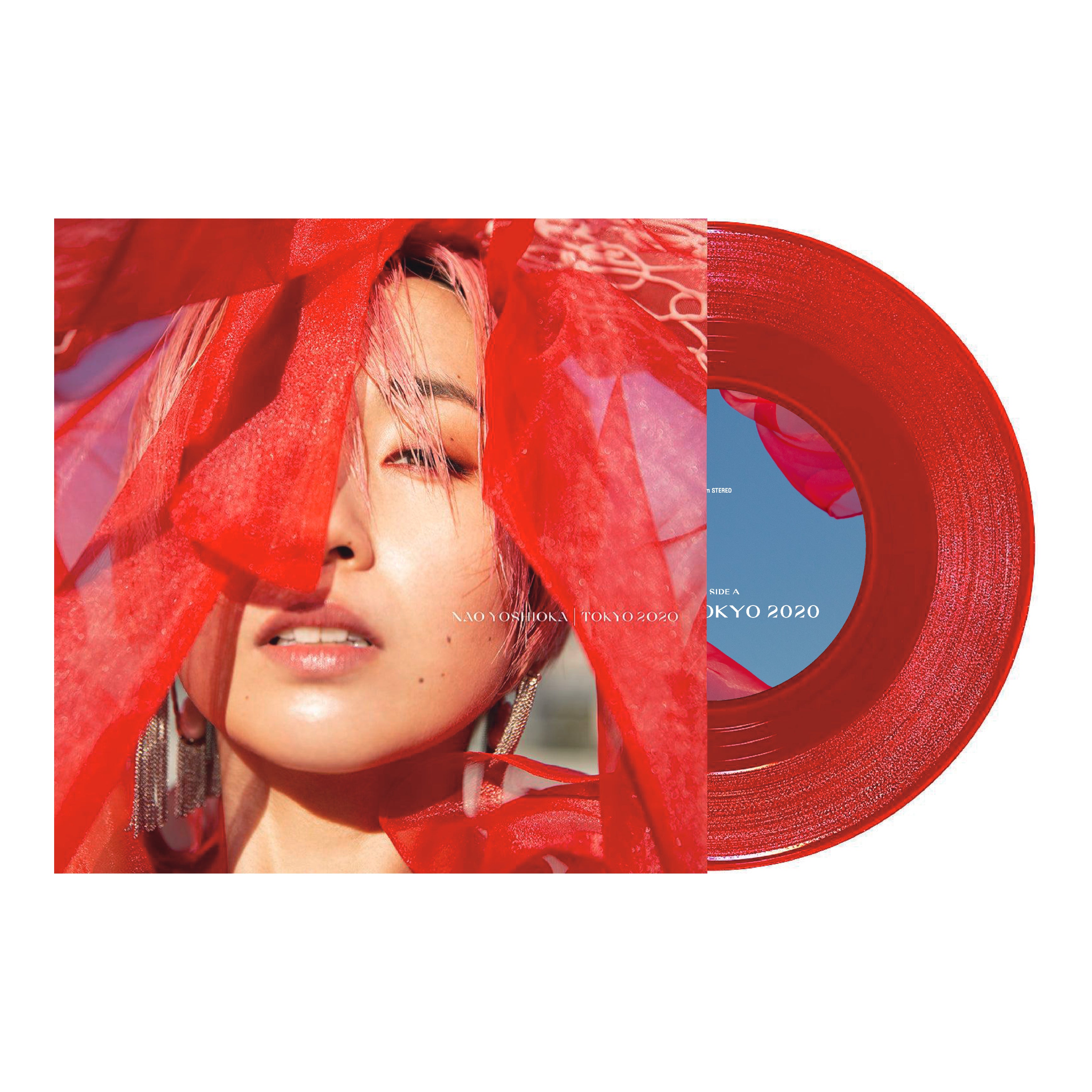 Nao Yoshioka / Tokyo 2020 [Limited 7inch Clear Red Vinyl]
