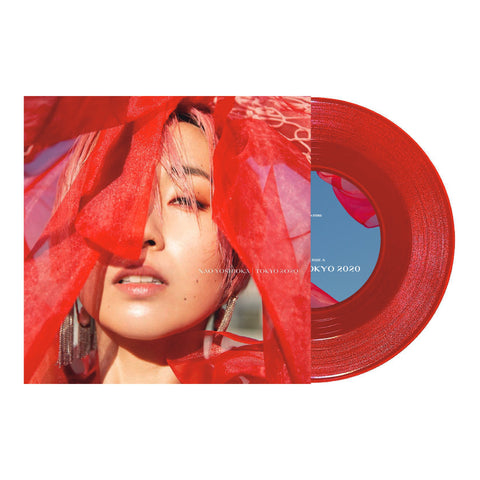 Nao Yoshioka / Tokyo 2020 [Limited 7inch Clear Red Vinyl] (International shipping)