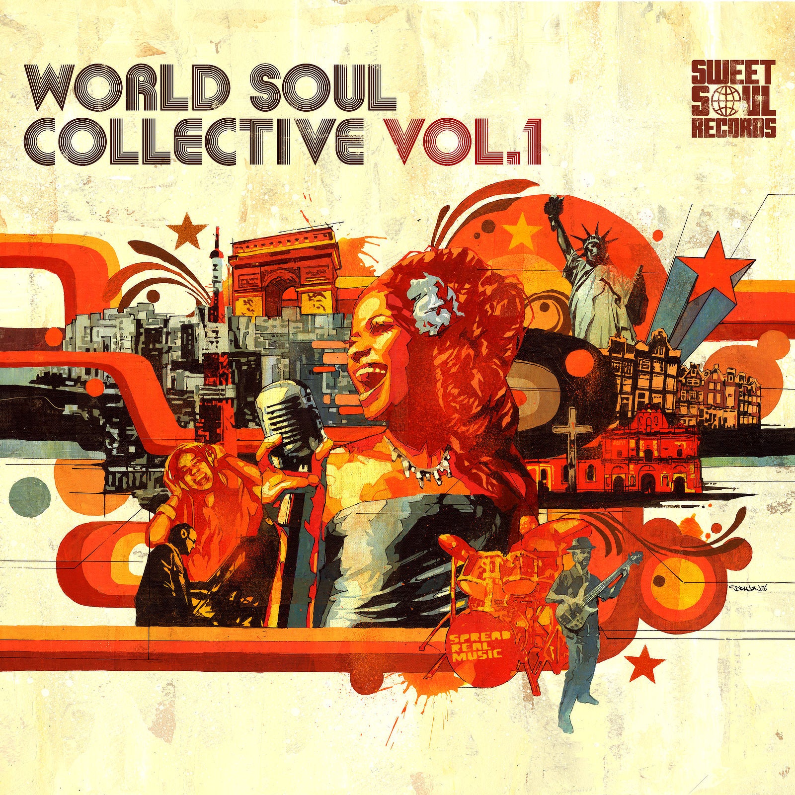 SWEET SOUL SELECT ARTISTS / WORLD SOUL COLLECTIVE VOL.1
